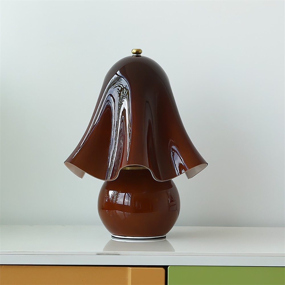 Musa Table Lamp Sculptural Bell Flower Bedroom