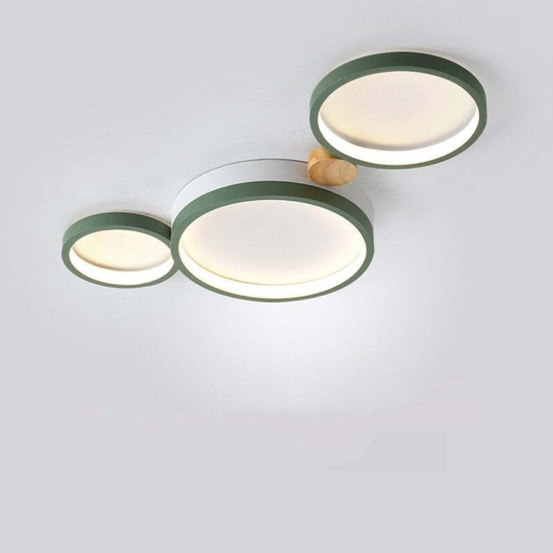 Arisha Round Flush Mount Ceiling Light 3 Colour 3/4/5/6/7 Heads - Lamp Copper