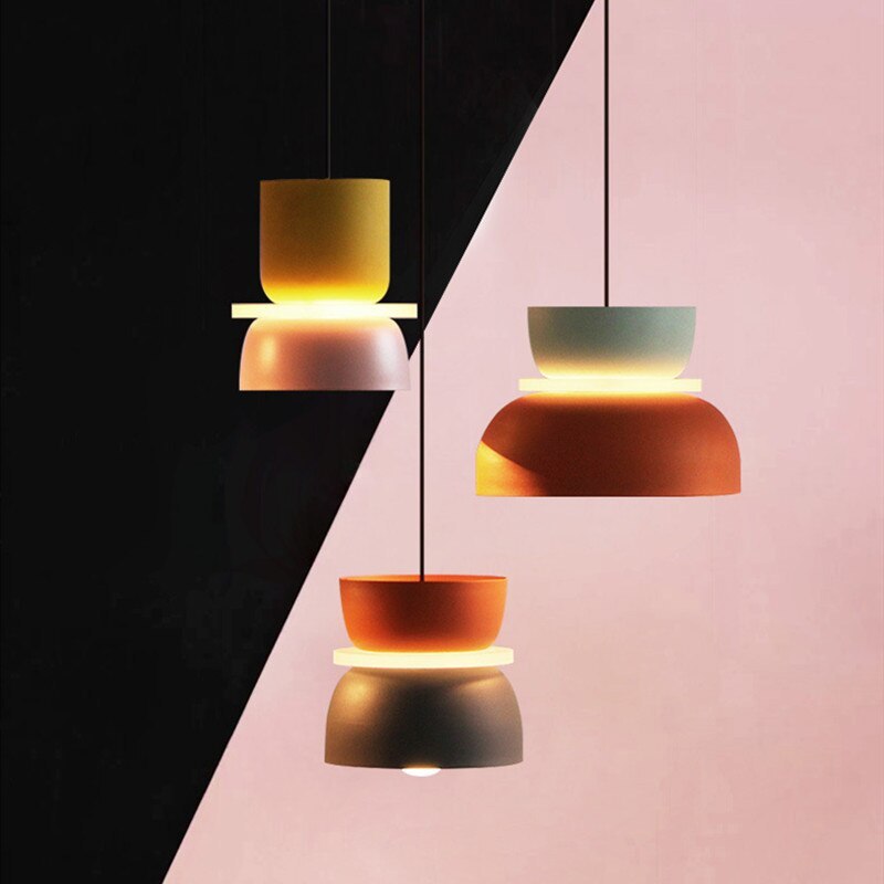 Jojo Pendant Light Contrast Color - Lamp Copper
