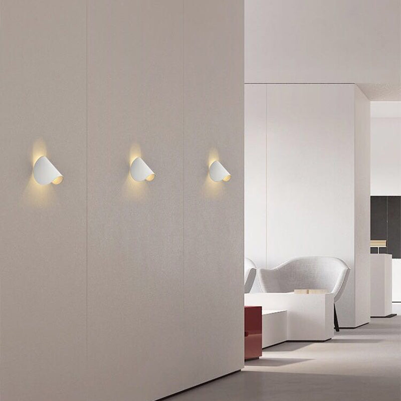 Myra LED Wall Reading Lamp 360° Rotatable, Bedside & Living Room - Lamp Copper