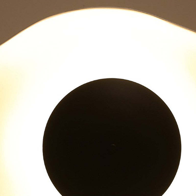 Arisha Modern Minimalist ResinCreative Pendant Light, Black/White - Lamp Copper