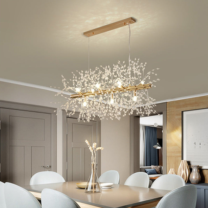 Kalia Vintage Pendant Light Dandelion firework - Lamp Copper