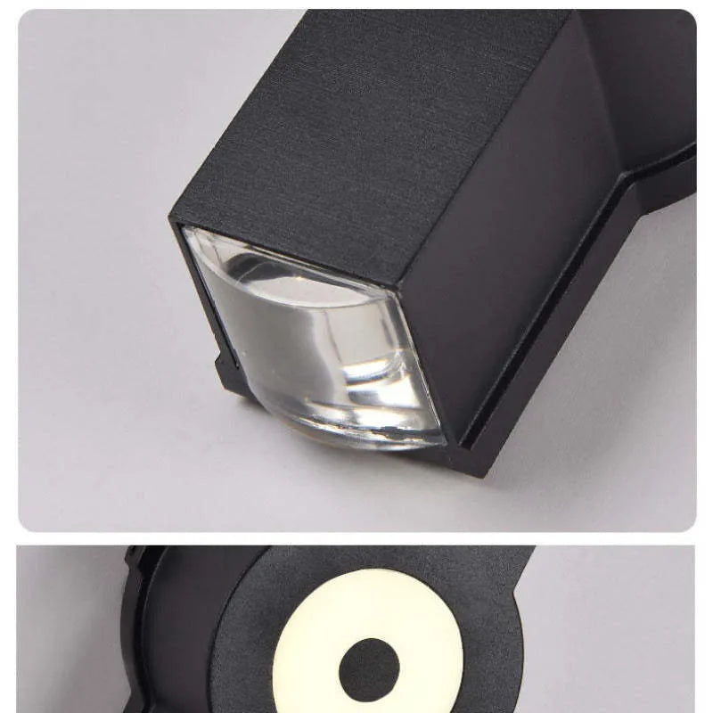 Ovelo Modern Waterproof Minimalist Cross Outdoor Wall Light Garden/Corridor - Lamp Copper