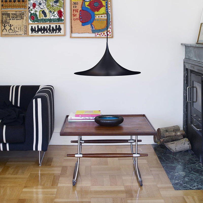 Arisha Minimalist Pendant Light, Hat - Lamp Copper