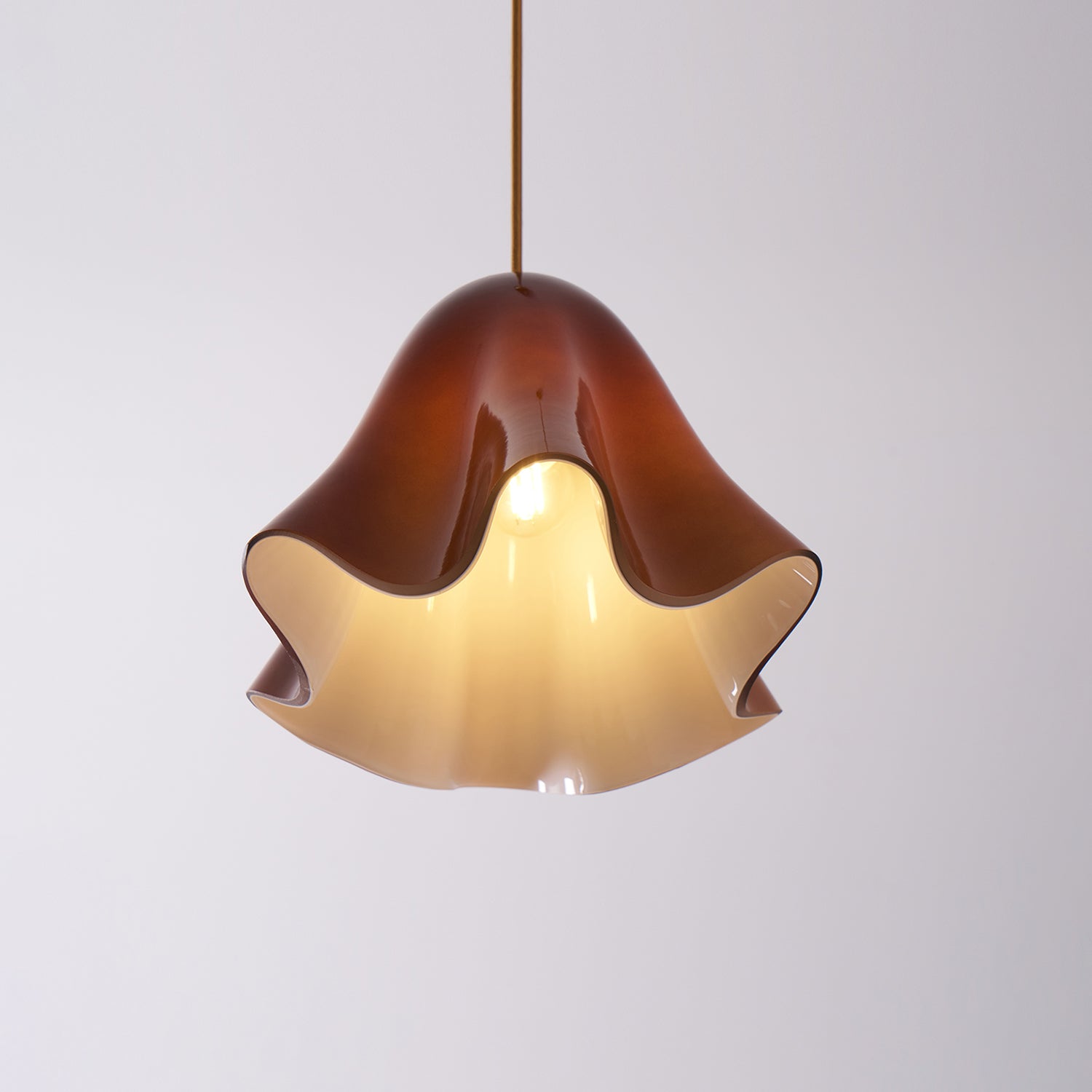 Musa Artistic Glass Modern Bloom Inspired Ceiling Lamp
