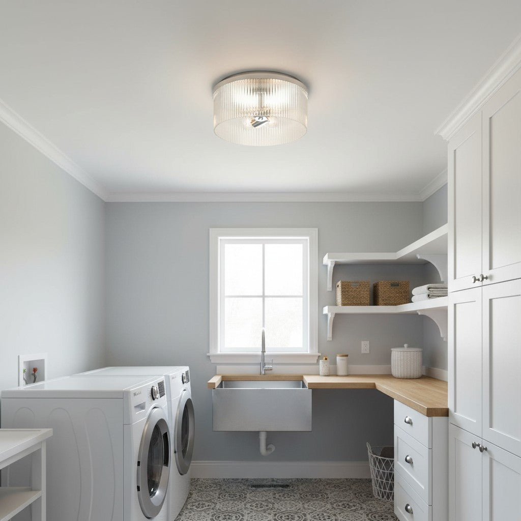 Haze Ceiling Light Glass&Metal