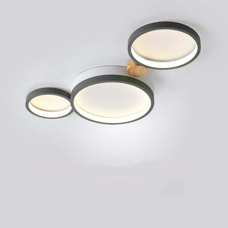 Arisha Round Flush Mount Ceiling Light 3 Colour 3/4/5/6/7 Heads - Lamp Copper