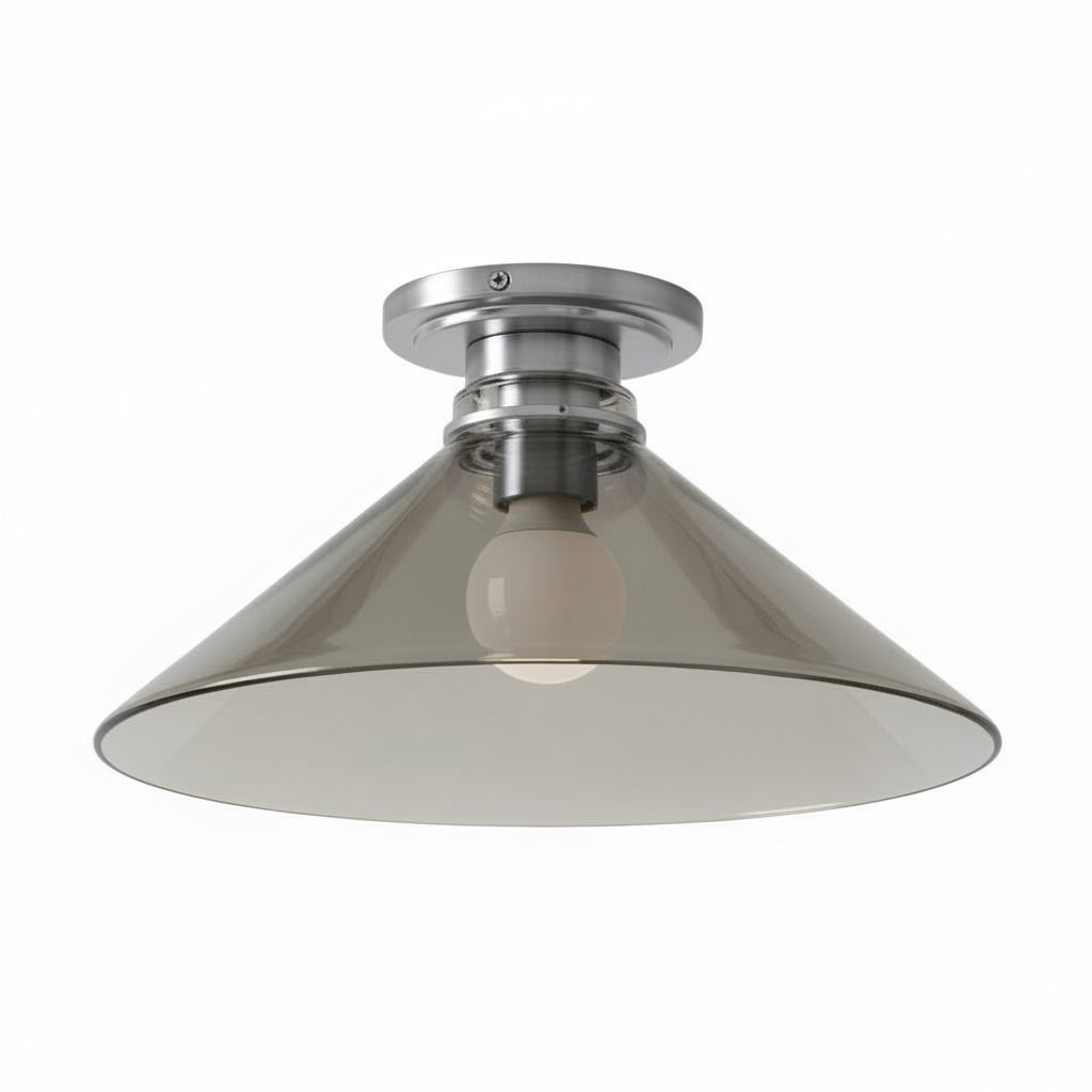 Grange Ceiling Light Metal&Glass