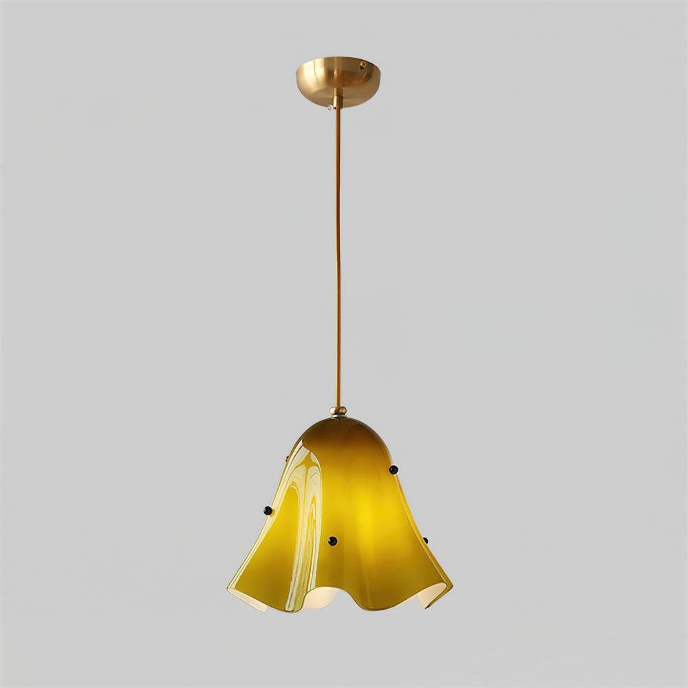 Musa Artistic Glass Modern Bloom Inspired Ceiling Lamp