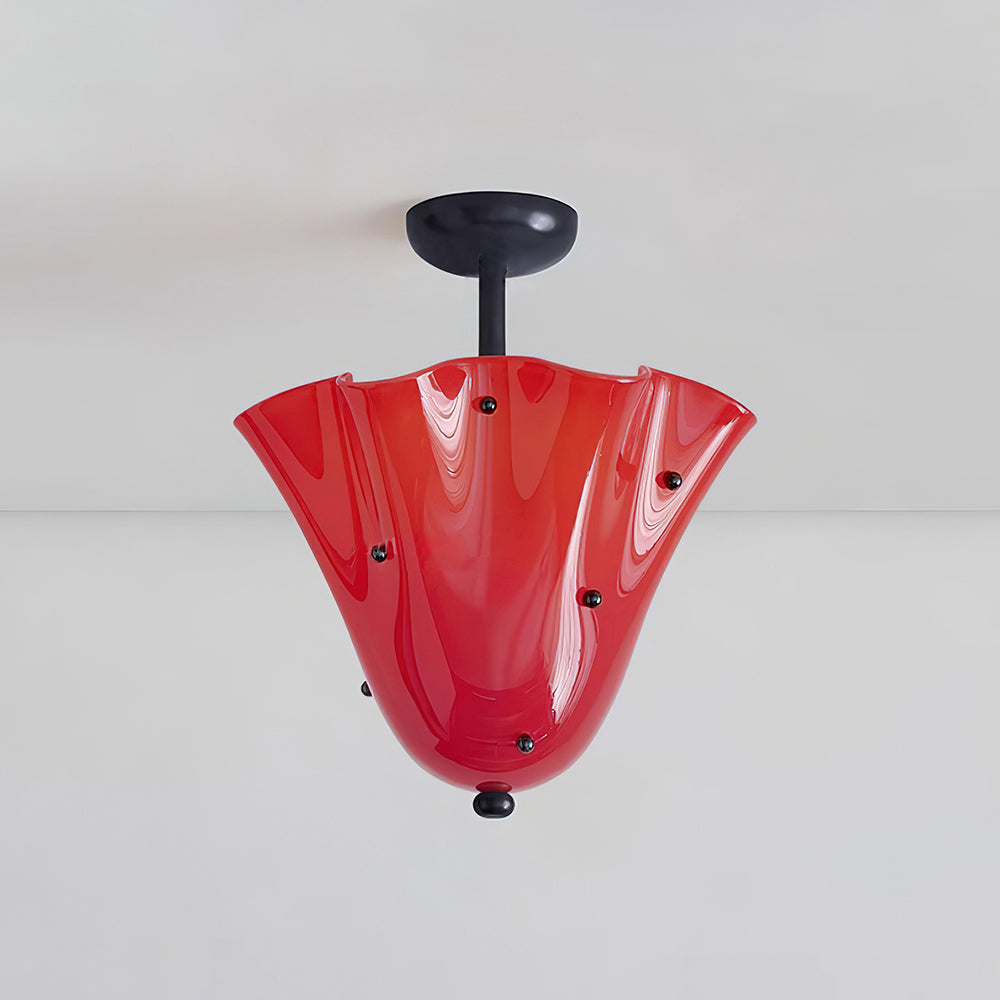 Musa Decorative Glass Ceiling Light Modern