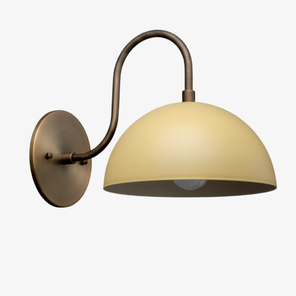 Disc Wall Sconce Metal Modern Vintage Hallway