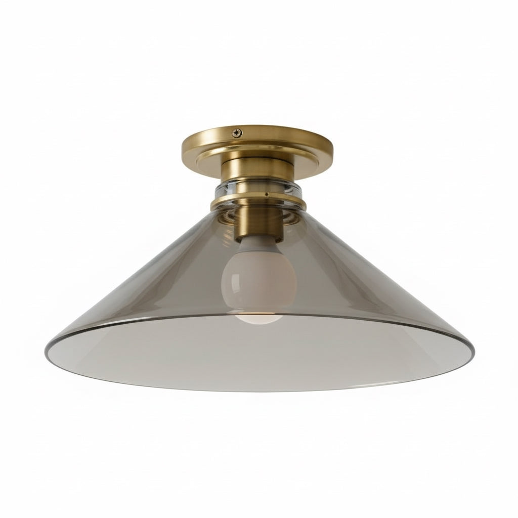 Grange Ceiling Light Metal&Glass