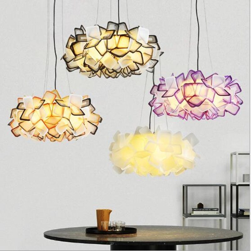 Arisha Flower Pendant Light, 6 Colour - Lamp Copper
