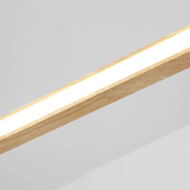 Veon Contemporary Oval Wooden Pendant Light - Lamp Copper