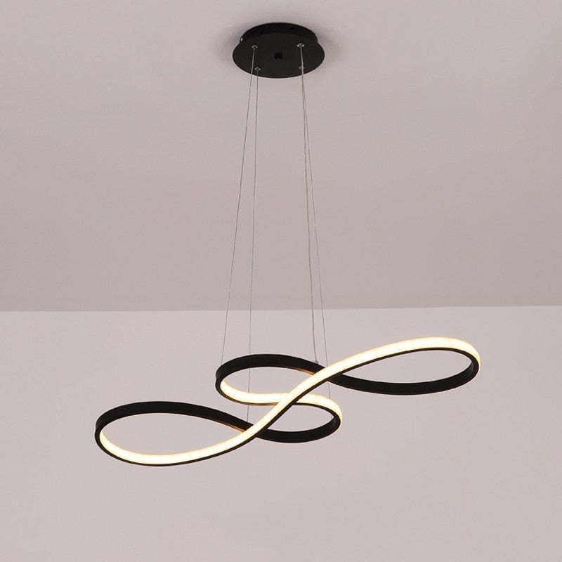 Durell Musical Note Pendant Light, Black & Gold - Lamp Copper