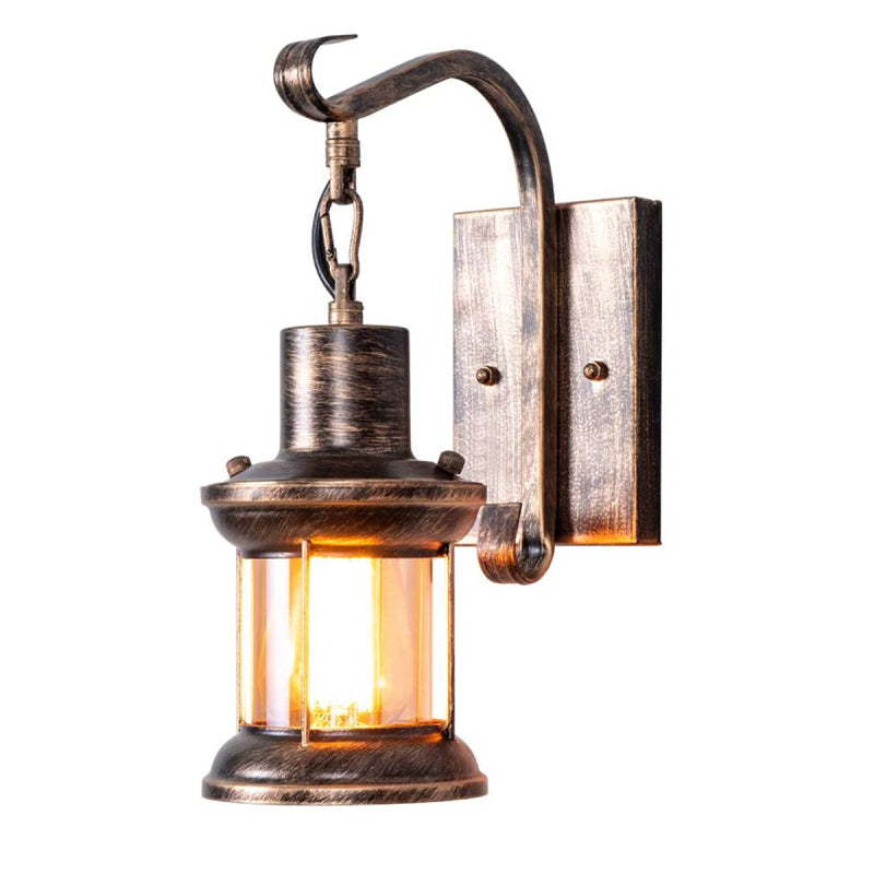 Etra Industrial Style Indoor Retro Wall Lamp - Lamp Copper