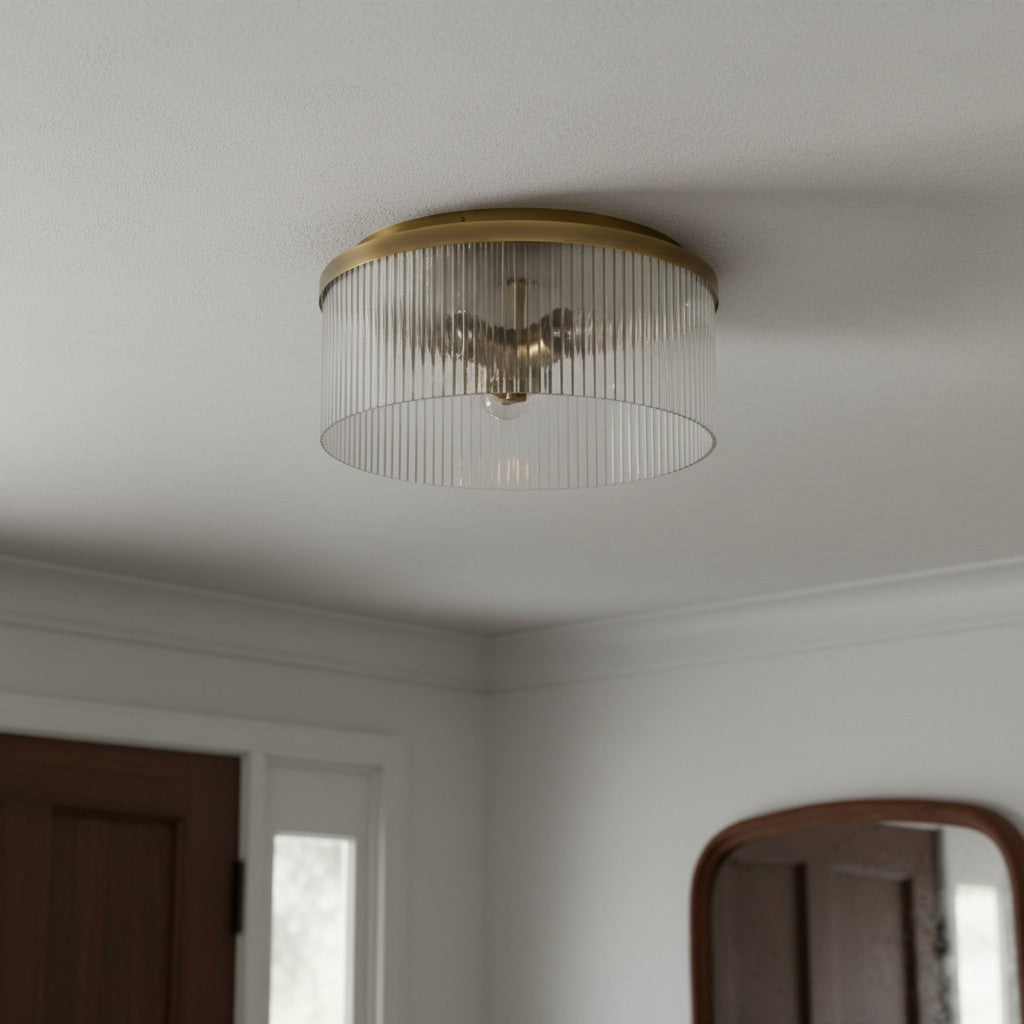 Haze Ceiling Light Glass&Metal