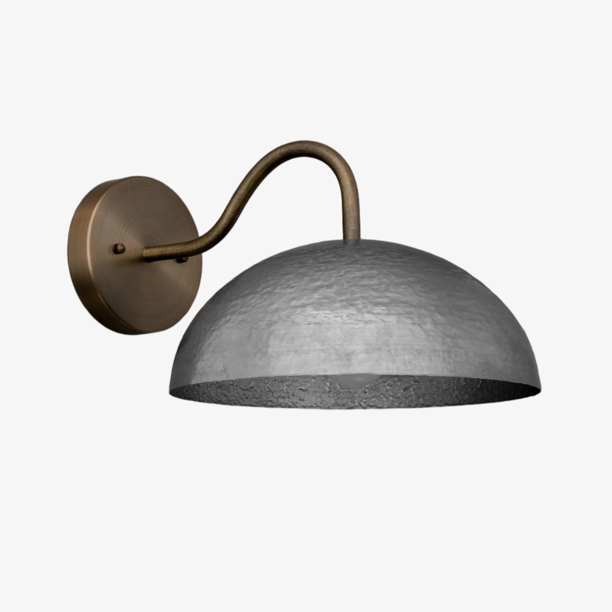 Disc Wall Sconce Metal Modern Vintage Hallway