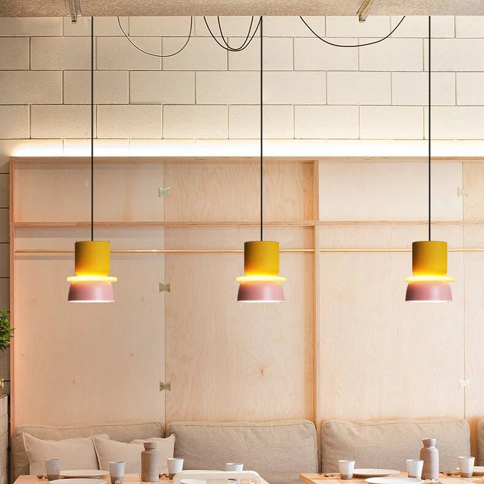 Jojo Pendant Light Contrast Color - Lamp Copper