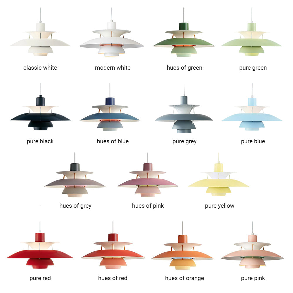 Jojo Macaron Umbrella Pendant Light, 15 Color - Lamp Copper