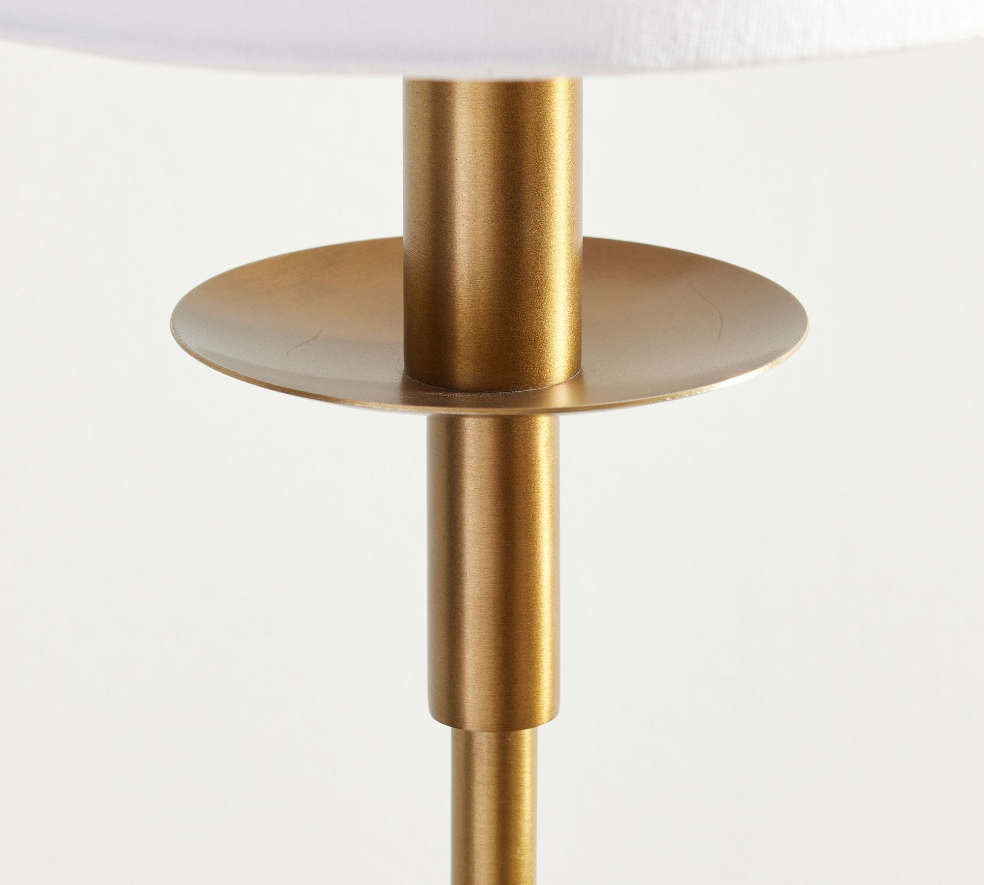 Lodge Modern Iron Linen Table Lamp  Bedroom