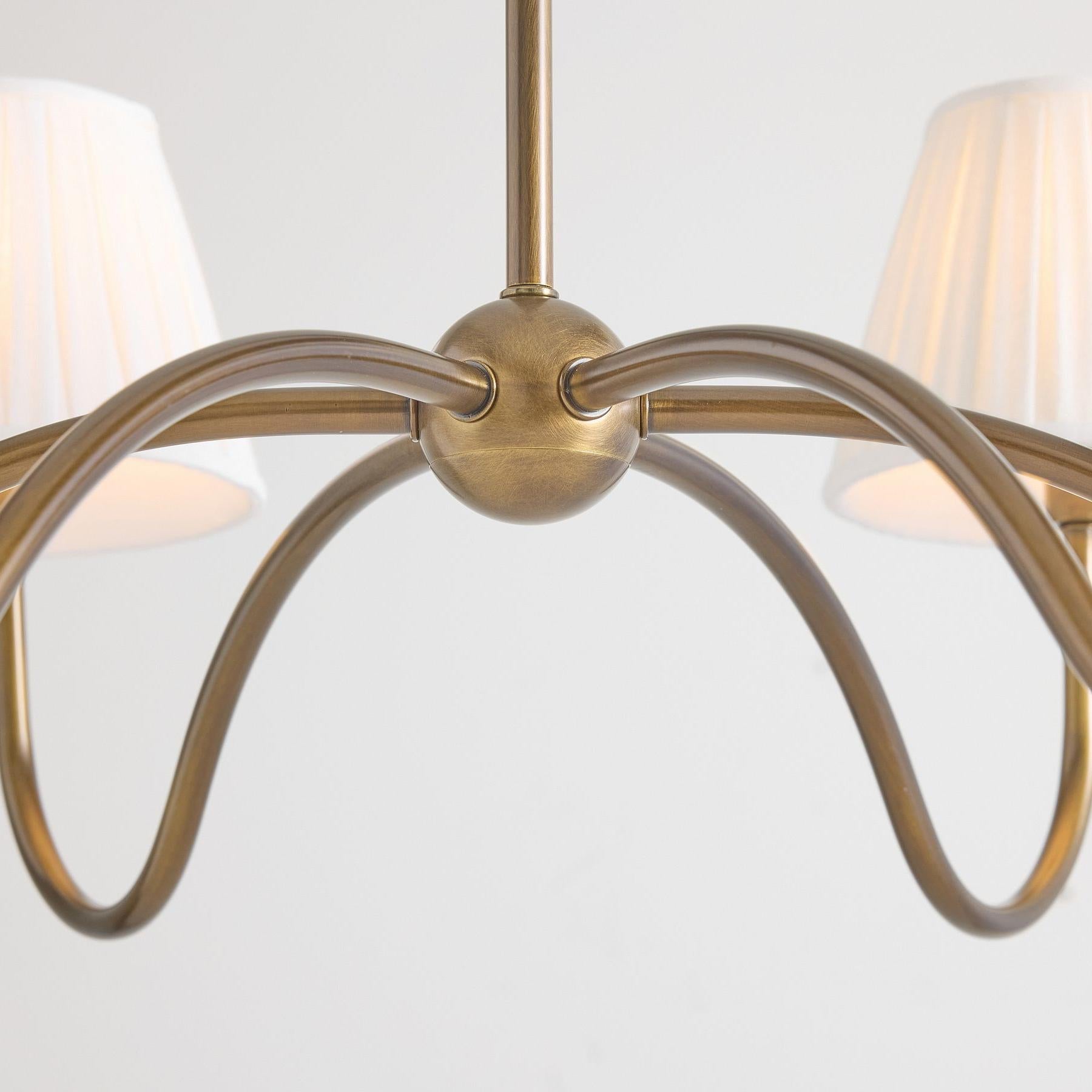 Grace Multi-Head Fabric Chandelier