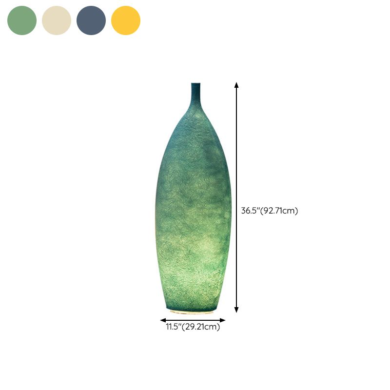 Byers Creative Bottle Resin Floor Lamp, Multi Colors, Hotel - Lamp Copper