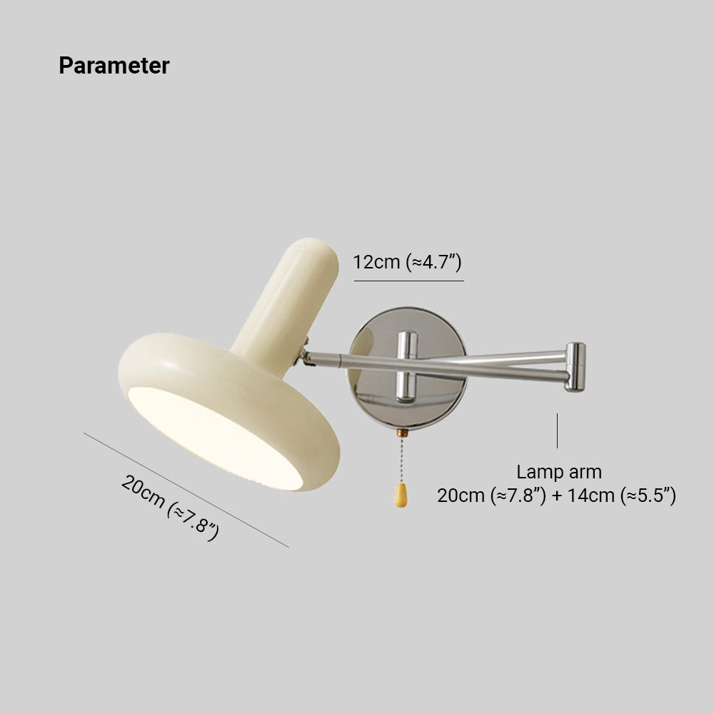Arisha Wall Lamp 3 Color Temperature Switchable - Lamp Copper