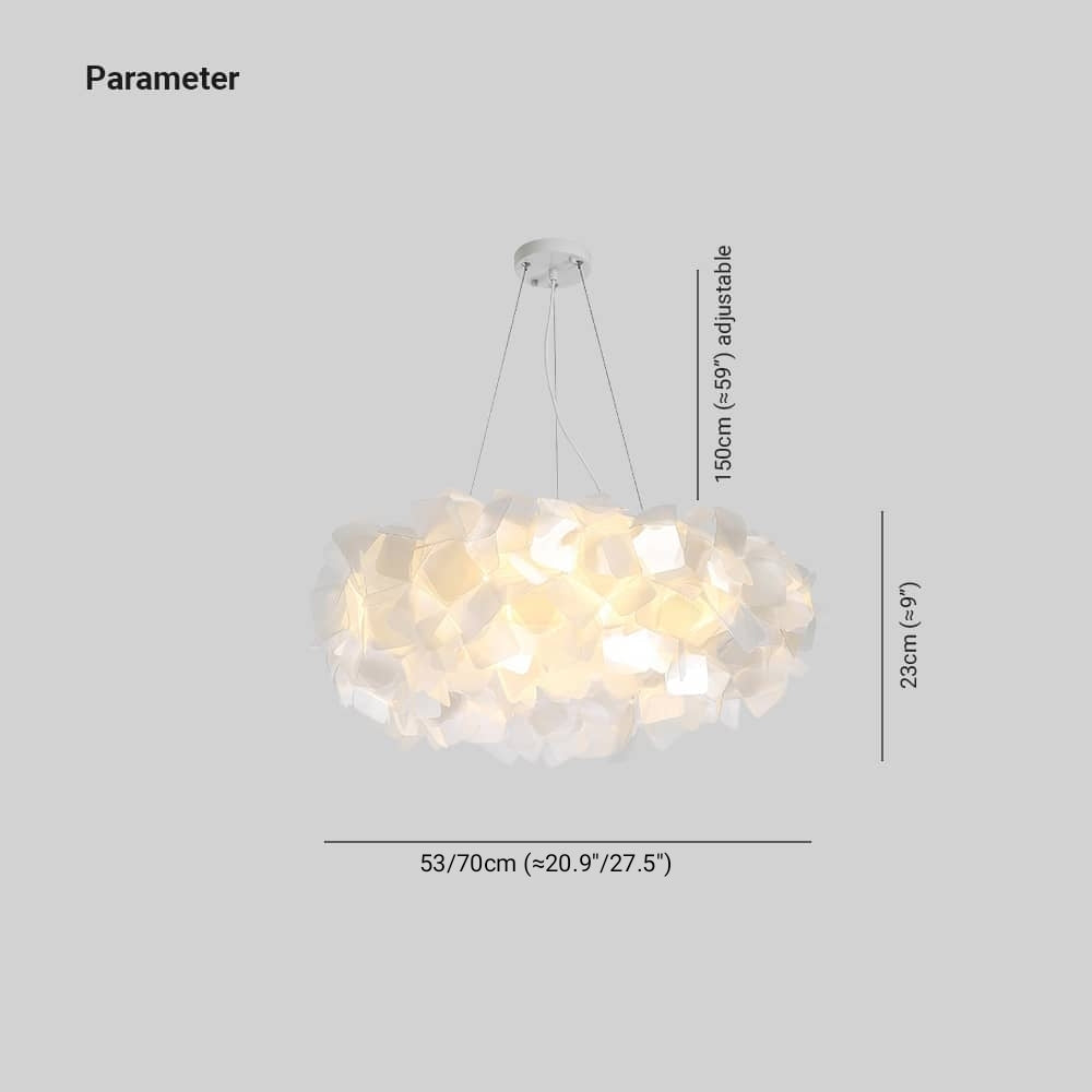 Arisha Flower Pendant Light, 6 Colour - Lamp Copper