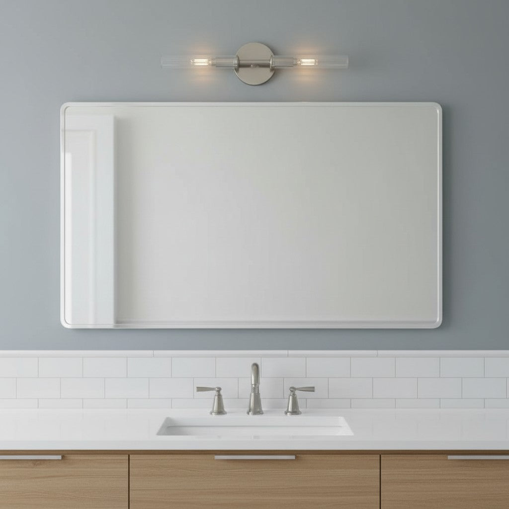 Haze 1 Head Glass Wall Sconce