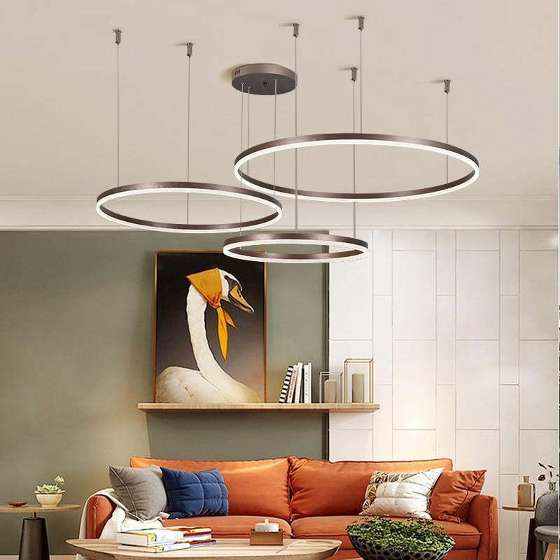 Remi Pendant Light Tir-Circle Liner - Lamp Copper