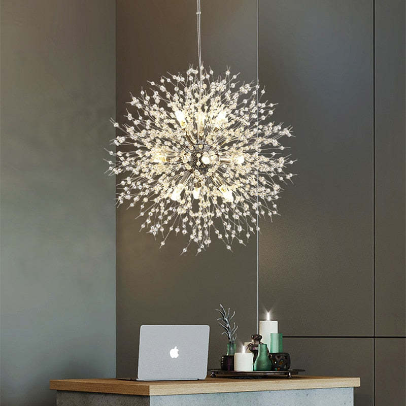 Kalia Vintage Pendant Light Dandelion firework - Lamp Copper