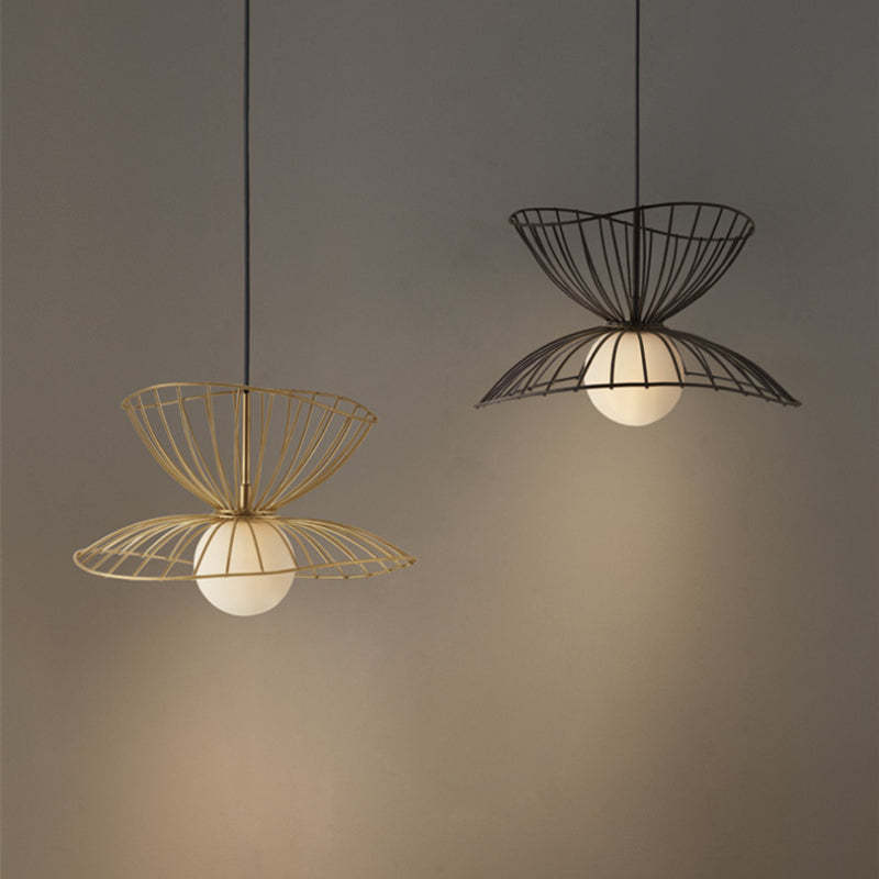 Ritta Pendant Light Modern, Metal, Gold/Black, Kitchen Island - Lamp Copper