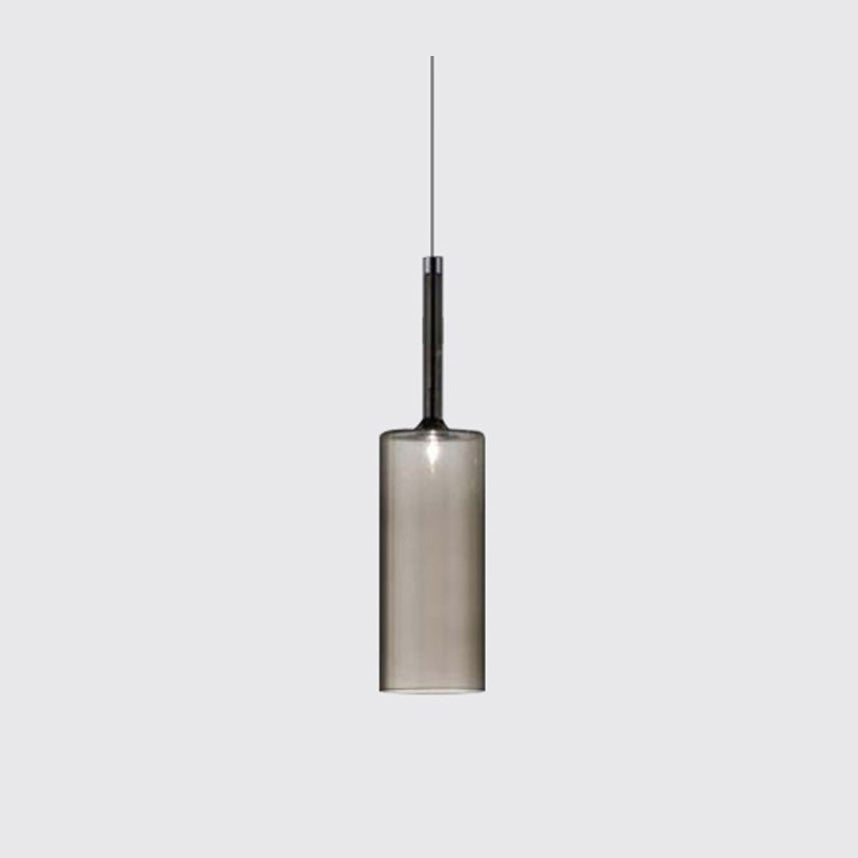 Valentina Minimalist Modern Glass LED Pendant Light, 3 Style - Lamp Copper