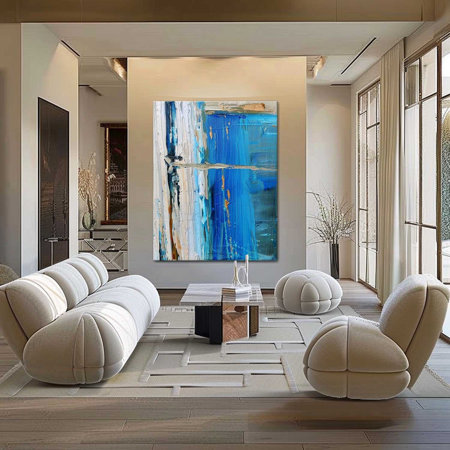 COLORFUL PAINTING CA235 - Lamp Copper