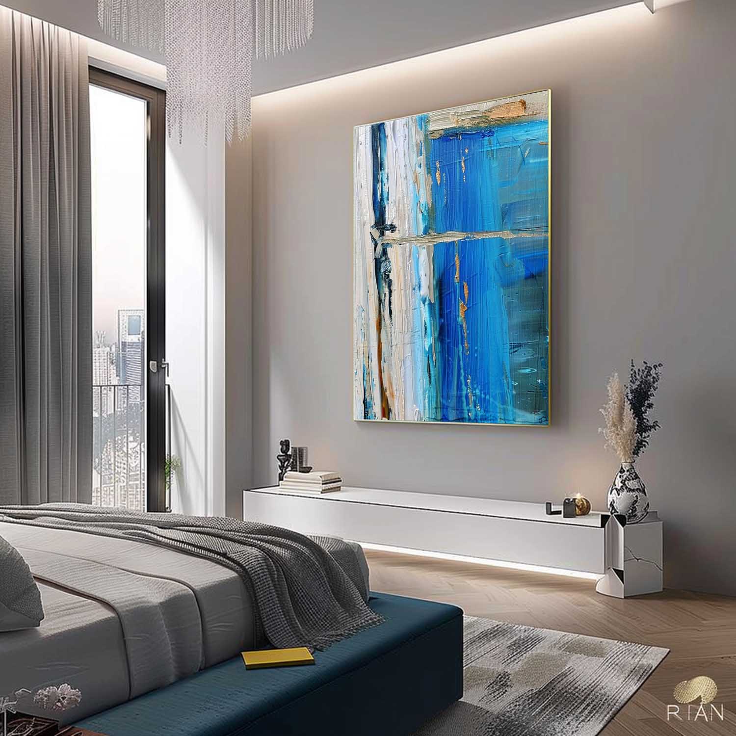 COLORFUL PAINTING CA235 - Lamp Copper