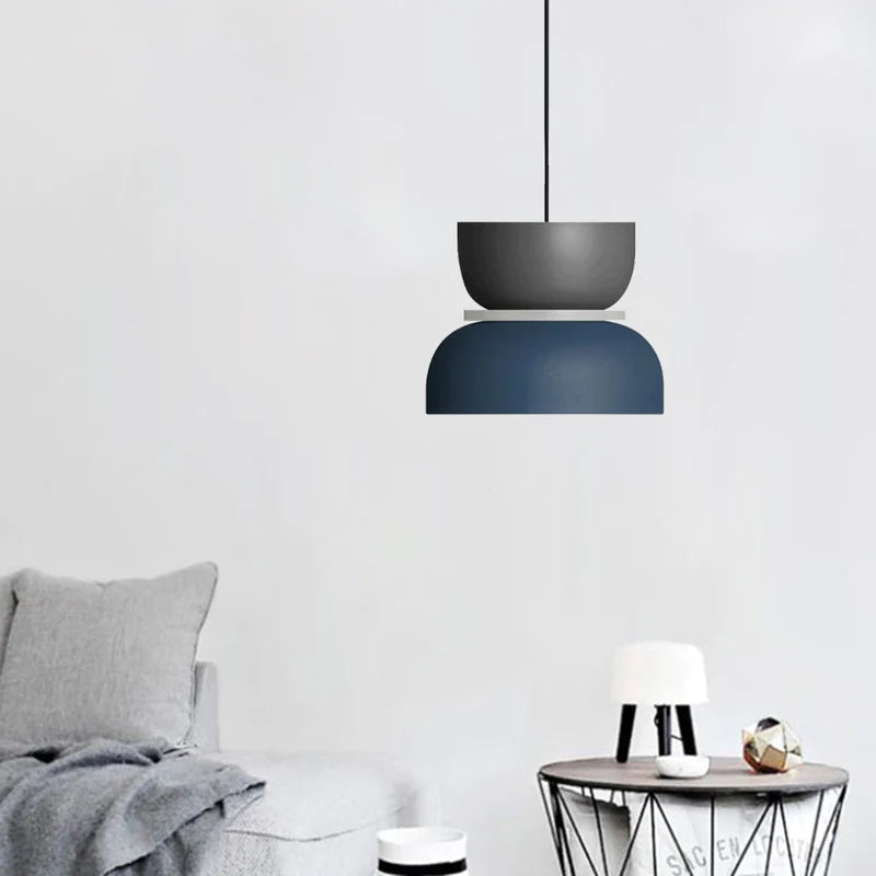 Jojo Pendant Light Contrast Color - Lamp Copper