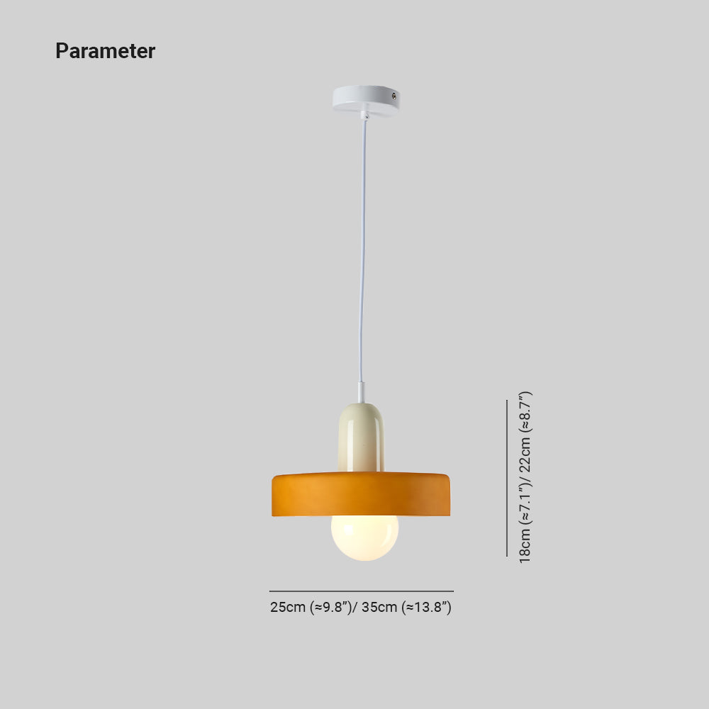 Jess Vintage Glass Pendant Light - Lamp Copper