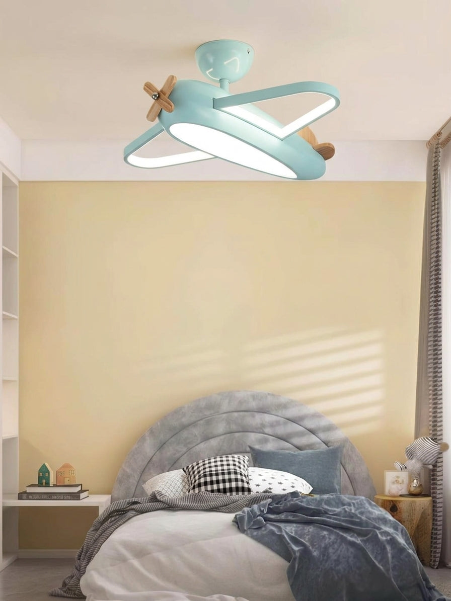 Ceiling Lamp Airplane for Kids’ Room with Playful Charm