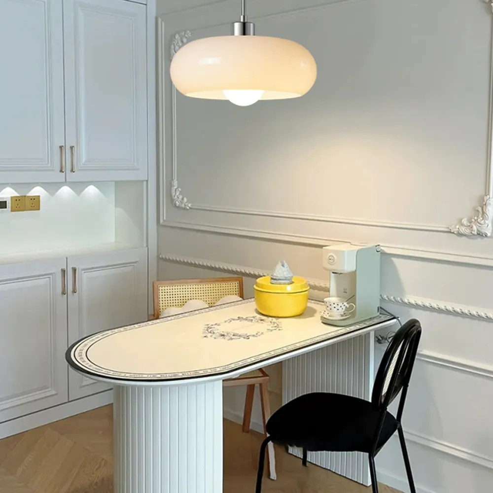 Charlotte Glass Pendant Light - Lamp Copper
