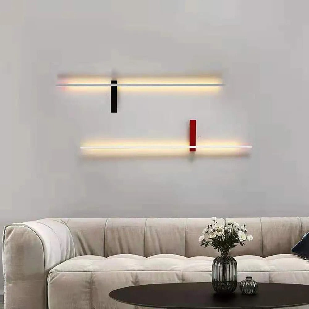 Arisha Minimalist Linear Wall Lamp Multi-Color Linear - Lamp Copper
