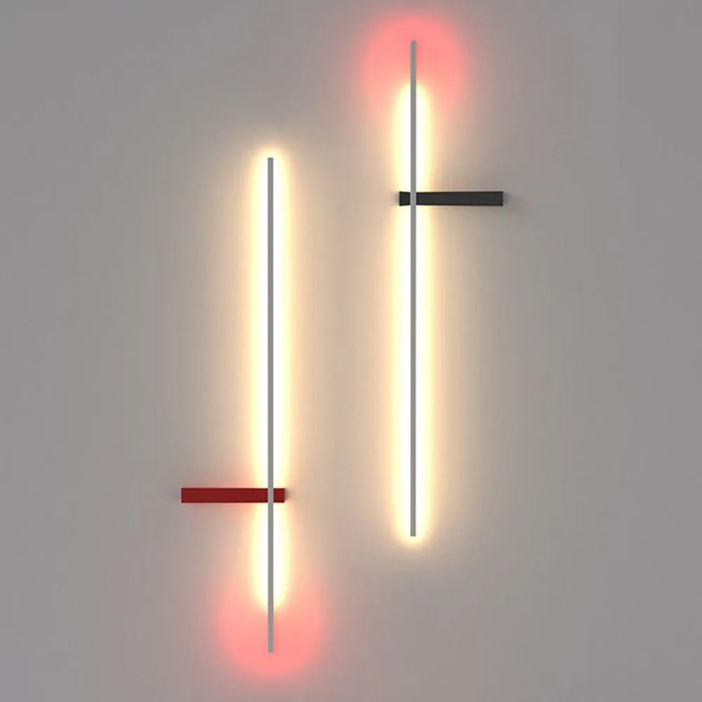 Arisha Minimalist Linear Wall Lamp Multi-Color Linear - Lamp Copper