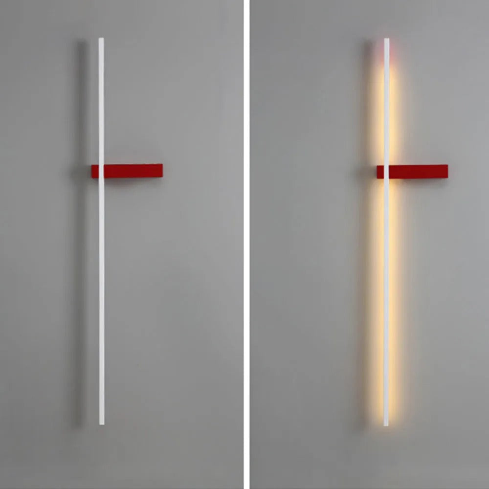 Arisha Minimalist Linear Wall Lamp Multi-Color Linear - Lamp Copper
