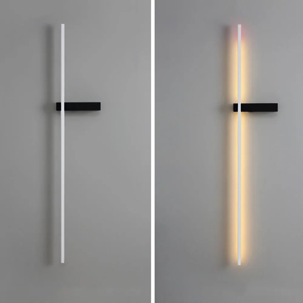 Arisha Minimalist Linear Wall Lamp Multi-Color Linear - Lamp Copper