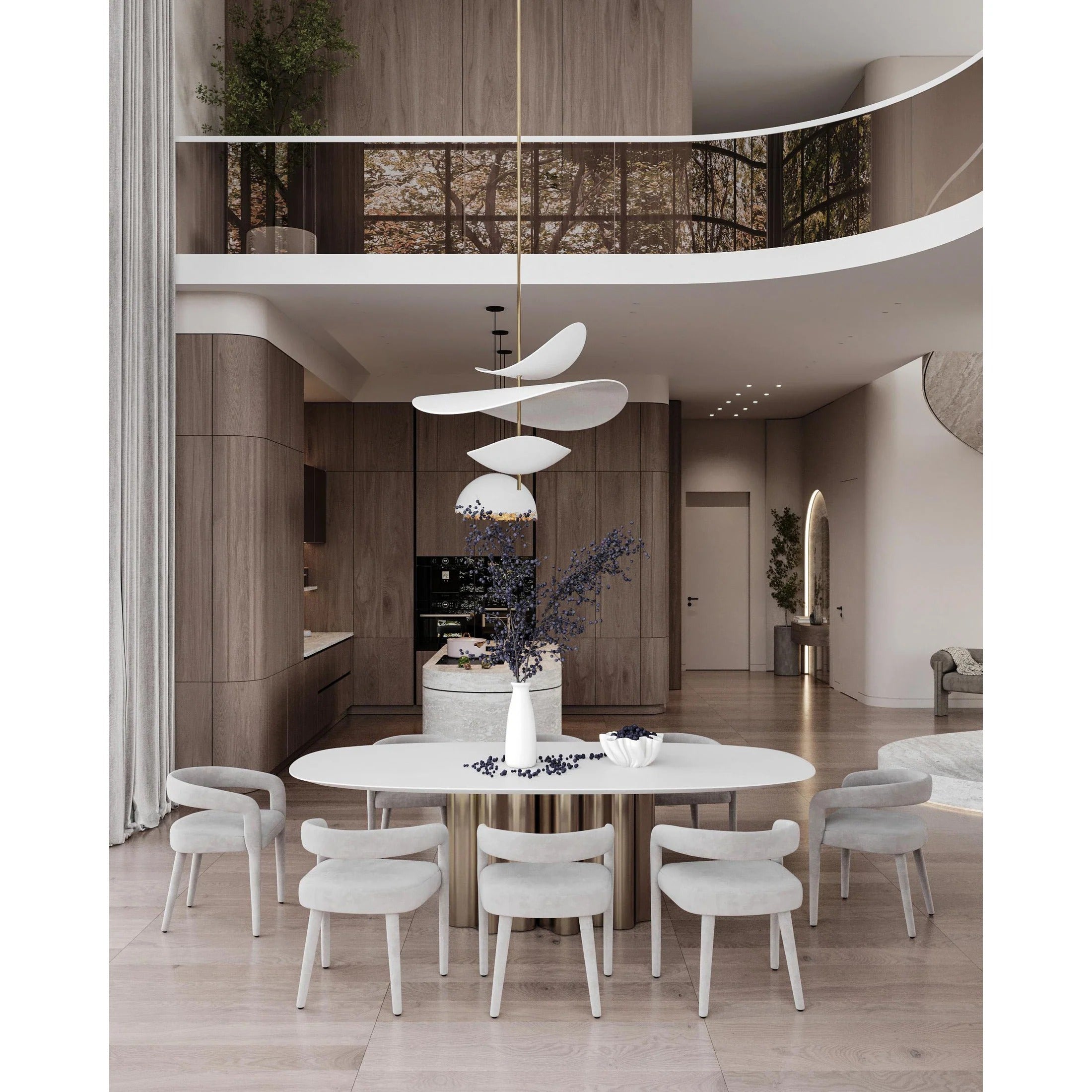 Unorara Nordic Floating Pendant Lamp