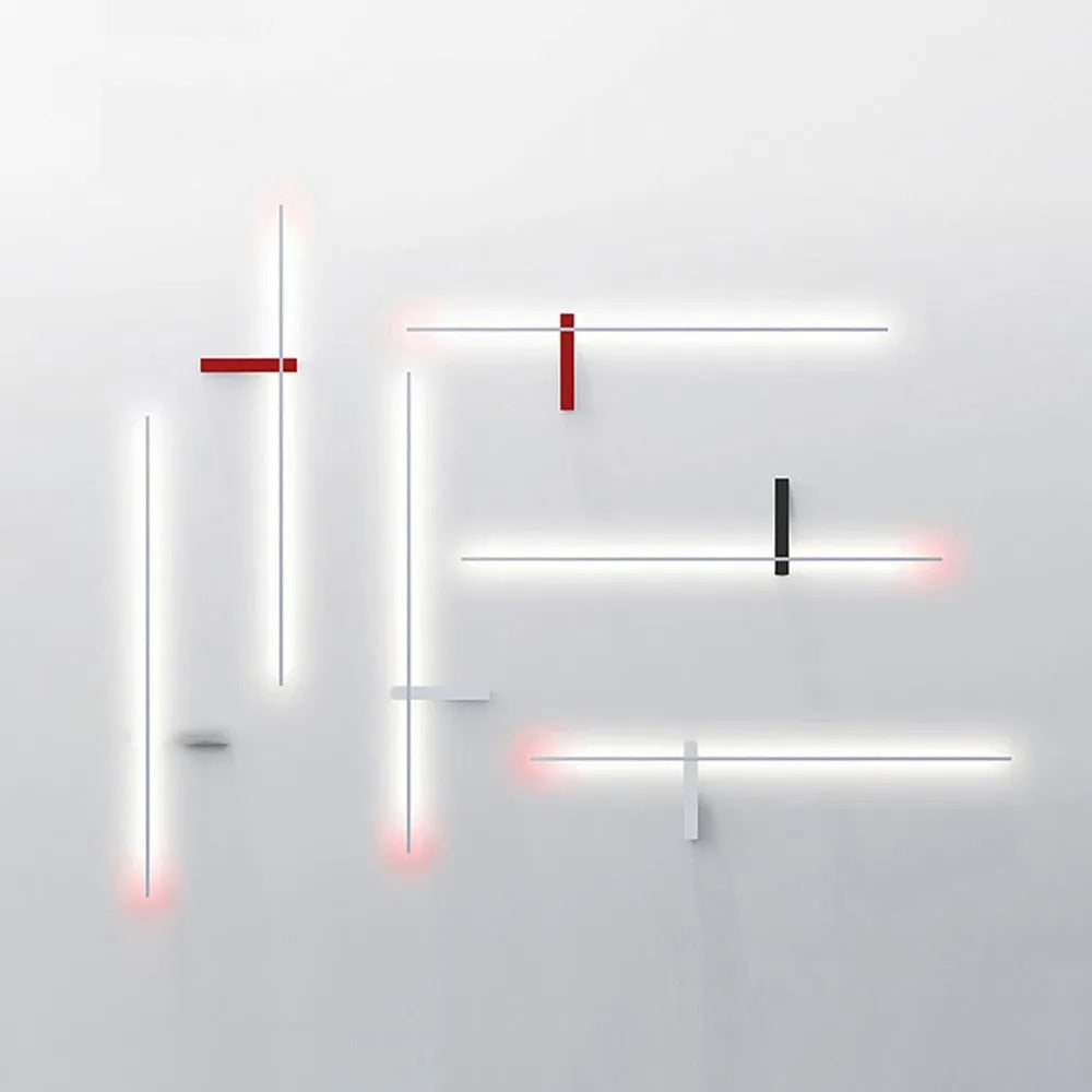 Arisha Minimalist Linear Wall Lamp Multi-Color Linear - Lamp Copper