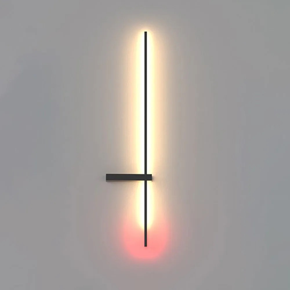 Arisha Minimalist Linear Wall Lamp Multi-Color Linear - Lamp Copper