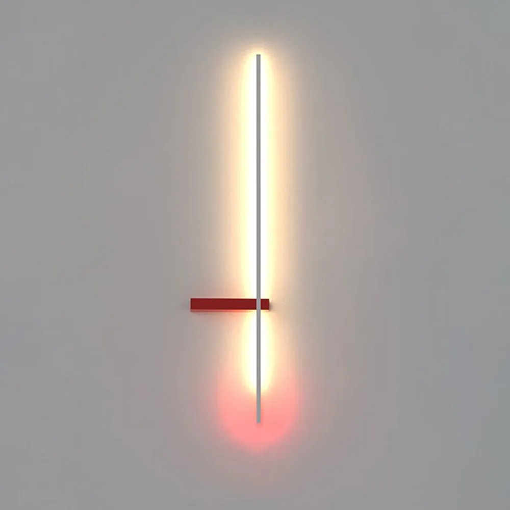 Arisha Minimalist Linear Wall Lamp Multi-Color Linear - Lamp Copper