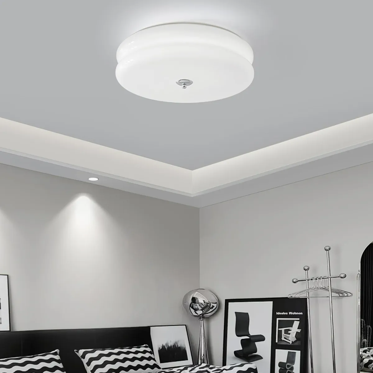 Candy Flush Mount Ceiling Light Two Layer - Lamp Copper