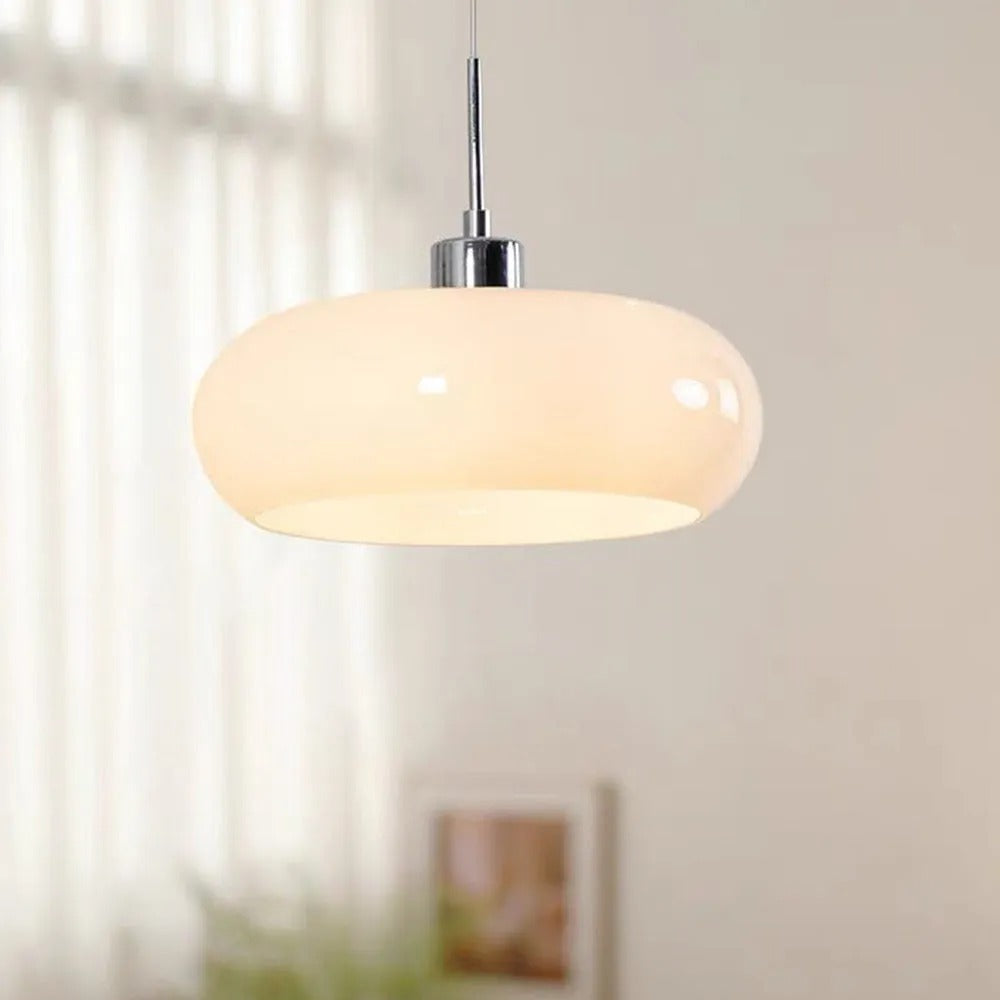 Charlotte Glass Pendant Light - Lamp Copper